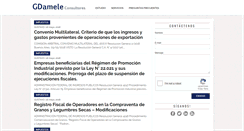 Desktop Screenshot of dameleconsultores.com.ar