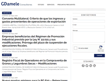 Tablet Screenshot of dameleconsultores.com.ar